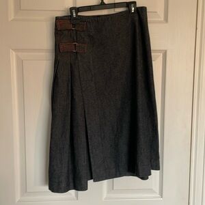 Women’s light denim skirt